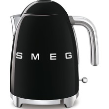 Asitan Smeg KLF03BLEU Electric Kettle KLF03BLEU-BLACK, Siyah Fırın