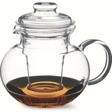 Asitan Eva Cam Demlik – 1,0 L – Borosilikat Cam – Isıya Dayanıklı – Ocak Üstü Uyumlu