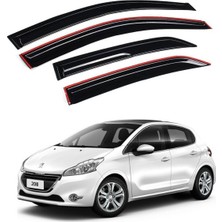 X Power Tuning Peugeot 208 Ön Arka 4.lü Cam Rüzgarlığı