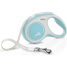 Asitan Flexi New Comfort S Beden Açık Mavi 5mt Şerit Tasma