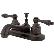 Asitan Lavabo Bataryası 4 Yağ Ovuşturdu Bronz