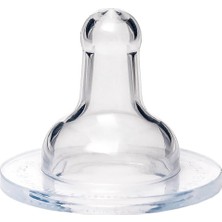 Asitan T104 Geniş Ağızlı Biberon Emziği, Şeffaf