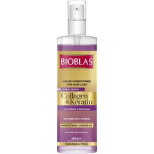Asitan Kolajen &amp; Keratin Sıvı Saç Kremi – Durulanmayan, Onarıcı &amp; Dolgunlaştırıcı Etki,