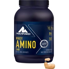Asitan Whey Amino 3400 400 Tablet Amino Whey Protein Bcaa Glutamin Kas Güçlendirici