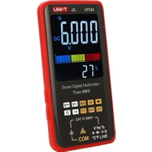 Asitan Unı-T UT122/UT121A/B Smart Digital Multimeter True Rms Voltage Frequency Dual Display Ncv Lıve Auto