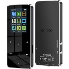 Asitan Bluetooth Lu Mp3-Mp4 Çalar Ses Kayıt Fm Radyolu Şarjlı Mp4 Player Dahili Hoparlör 8gb Hafızal�