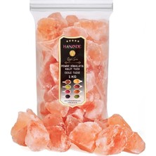 Asitan Halit Tuz Sole Tuzu 1 kg Şeffaf Berrak Kristal Pembe Himalaya Halit Sole Tuzu