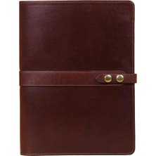 Asitan Col. Littleton Full-Grain, American Steerhide Leather Portfolio No.18, Padfolio Folder / Handcrafted