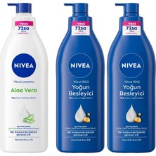Asitan Aloe Vera Vücut Losyonu, 400 Ml, Normal/kuru Ciltler Için Aloe Vera ile Nemlendirme + Nıvea Besley