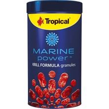 Asitan Tropical Tuzlu Su Balık Yemi Marine Power Krill Granules 250 ml
