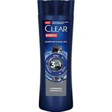 Asitan Men 3 In 1 Şampuan &amp;amp; Duş Jeli Arındırıcı Kömür Saç Yüz Vücut Için