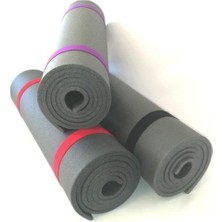 Asitan Pilates, Yoga, Kamp Matı Dağcı Askeri Outdoor Mat Yatak(10 mm Kalınlık) - 170 * 60 cm Antrasit