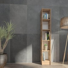 Asitan FLAT30 Kitaplık Kütüphane Çok Amaçlı Dolap Çam