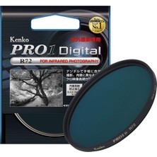 Asitan Kenko Pro 1 D Ir 72, Fotoğraf Makinesi Için Kızılötesi Filtre., 77MM Çapında, Siyah