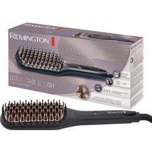 Asitan Remington Düzleştirici Fırça 2'si 1 Arada: Daha Kısa Şekillendirme Süresi Için Düzleştiric
