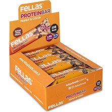 Asitan Protein Bar, Yer Fıstıklı ve Kakaolu, 32GR x 12 Adet