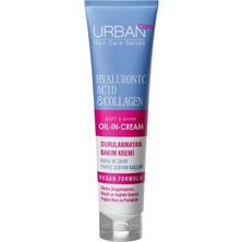 Asitan Urban Care Hyaluronik Asit & Kolajen Kuru ve Cansız Saçlara Özel Durulanmayan Bakım Kremi 150 ml