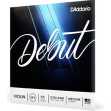Asitan Daddario D310 4/4m Keman Tel Set, 4/4 , Medium Tension