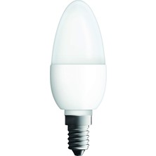 Asitan Osram 4052899326453 LED Clb 40 Mum 5.5 W 470 Lümen 2700 Kelvin Sarı Işık E14 Duy Ampul, Sarı, 1