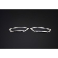 Asitan Vw Passat Ile Uyumlu B8 2016 ve Üstü Difüzör Kromu 2 Parça