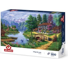 Asitan Göl Köy 1500 Parça Puzzle