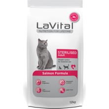 Asitan Vital Somonlu Kısırlaştırılmış Kedi Maması 12 kg