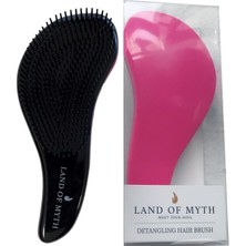 Asitan Land Of Myth - LOM1012 Curved Detangler, Yetişkin & Çocuklar Için Kavisli Dolaşık Saç Açma V