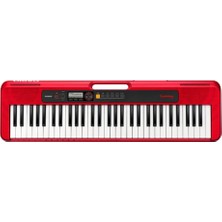 Asitan Casio Casiotone CT-S200RDC2 Kırmızı 61 Tuşlu Org