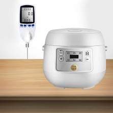 Asitan Dijital LCD Enerji Ölçer Wattmetre Izleme Cihazı Watt Elektrik Kwh Güç Ölçüm Çıkış Anal