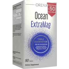 Asitan Orzax Ocean Extramag Üçlü Magnezyum Kombinasyonu 90 Tablet