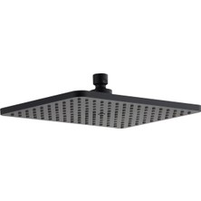 Asitan Fause Tepe Duş Başlığı 29,5X19 cm KTD122 (Mat Siyah)