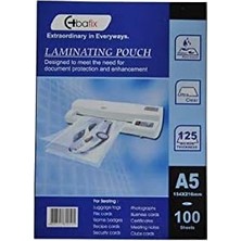 Asitan 154-216 Laminasyon Filmi A5 125 Micron 100 Lü (1 Paket 100 Adet)