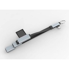 Asitan Apera An-81 Typec C Çevirici USB 2.0 USB 3.0 Sd Kart ve Micro Sd Kart Okuyucu Hub Otg Adaptör
