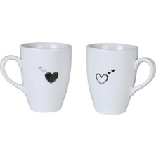 Asitan Kütahya Porselen Pretty 2 Parça Mug Bardak