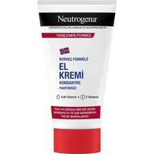 Asitan Neutrogena Norveç Formülü El Kremi Parfümsüz, 75 ml