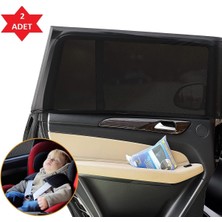 Asitan 2 Adet Araba Yan Arka Bebek Penceresi Güneşlik Araba Pencere Perdesi Çocukları Güneşten Koruya