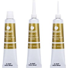 Asitan Red Apple Red Apple Cam Kontur Boyası 25 ml Altın