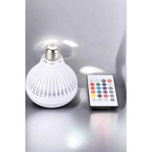 Uslucan Alışveriş Kablosuz Bluetooth Hoparlör LED Lamba