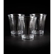 Asitan Plastik Kristal Bardak 240CC 30 Adet (1 Paket)