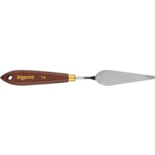 Asitan Bigpoint Metal Spatula No: 14 (Painting Knife)