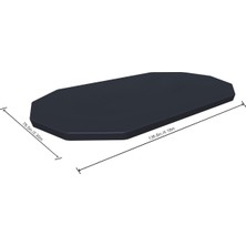 Asitan Branda Gri Power Steel Havuz Için