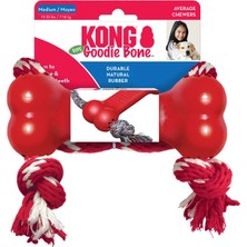 Kong Goodie Bone Kemik Şeklinde Çok Amaçlı Ip Sallantılı Köpek Oyuncağı M