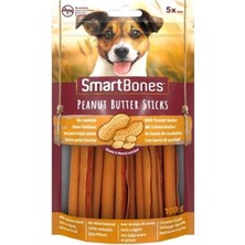 Asitan Peanutbutter Yer Fıstıklı Çiğneme Çubukları 5'li, 100 gr Köpek Ödülü