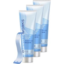 Asitan Avon Works Vücut Için Tüy Dökücü Krem 100 Ml. Üçlü Set