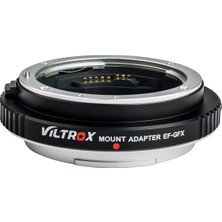 Asitan Vıltrox Ef-Gfx Otomatik Odaklama Lens Montaj Adaptörü, Diyafram Kontrollü Exıf Aktarma Eos Ef/ef-