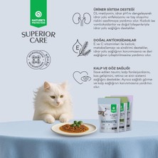 Asitan Nature's Protection Superior Care Hindi & Tavuk Göğüslü Sos Içinde Yavru Kedi Yaş Maması 85G