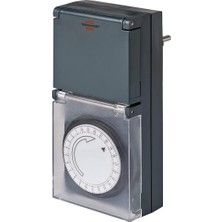Asitan Brennenstuhl Zamanlayıcı Mz 44, Mekanik Zamanlayıcı Prizi (Günlük Zamanlayıcı, IP44 Korumal�