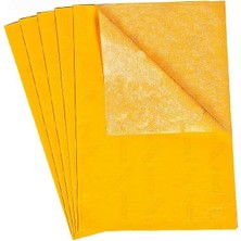 Asitan Artlantis Sarı Karbon Kağıdı A4 5 Adet 21X29,7 cm Kopya Kağıdı Transfer Kağıdı Renkli Karb