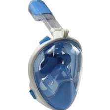 Asitan 180 ° Full Face Snorkel Mask Brand Easy Breath Anti-Fog Anti-Leak Snorkeling Mask With Uzun Snorkel