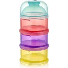 Asitan Babyjem Karışık Renkli Katlı Toz Mama Kabı 545 Çok Renkli 8681049245458